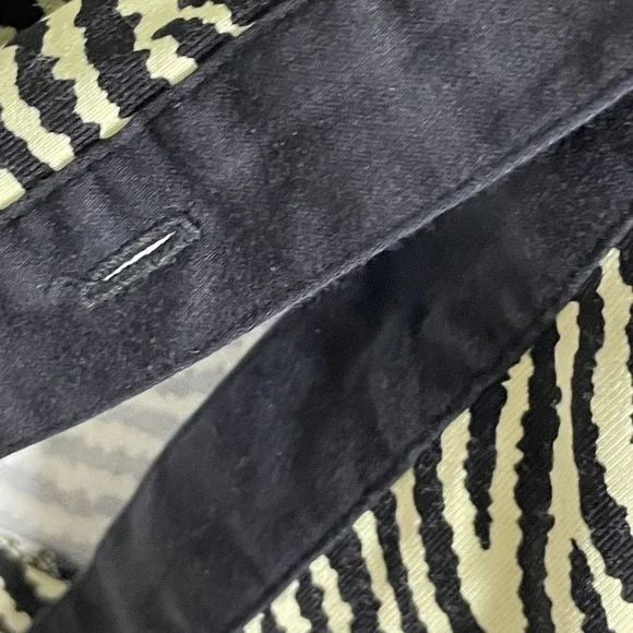 J.McLaughlin Women's S Black Ivory Collared Long Sleeve Stretch Knit Top - Picture 6 of 6